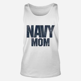 Basic Us Navy Mom Gift For Happy Mothers Day Unisex Tank Top - Seseable
