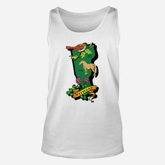 Vermont T-shirt Unisex Tank Top - Seseable