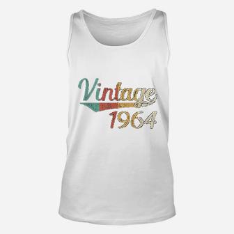 Vintage 1964 Made In 1964 Unisex Tank Top - Seseable