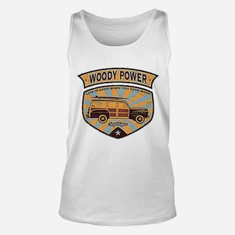Vintage Beach Surf Car Unisex Tank Top | Seseable CA