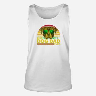 Vintage Best Rottweiler Dad Ever Dog Daddy Father Unisex Tank Top - Seseable