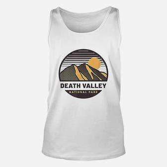 Vintage Death Valley National Park Retro Mesquite Dunes Unisex Tank Top - Seseable
