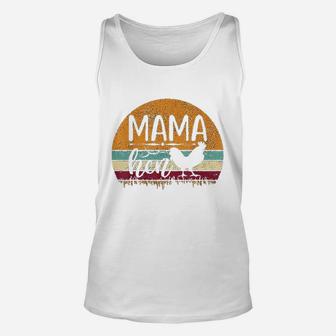 Vintage Farm Mama Hen Chicken Vintage Farm Mama Hen Chicken Great Gifts For Mom Unisex Tank Top - Seseable