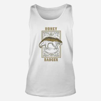Vintage Honey Badger Animal Retro Clothing Art Gift Unisex Tank Top | Seseable UK