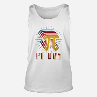 Vintage Retro Pi Day 314 Math Geek Science Lovers Gift Unisex Tank Top - Seseable