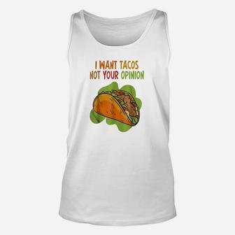 Vintage Tacos Tshirt Funny Christmas Gift For Taco Lovers Unisex Tank Top - Seseable