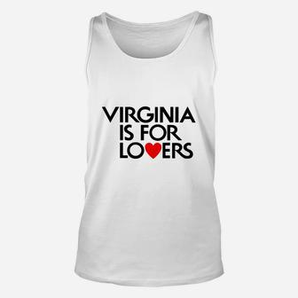 Virginia State Virginia Home Unisex Tank Top - Seseable