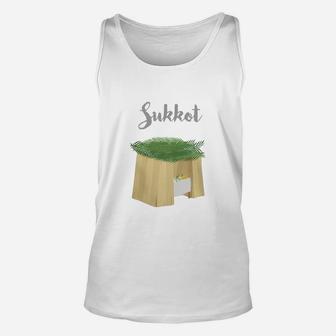 Warm Sukkot Booth Of Togetherness And Love Unisex Tank Top - Seseable
