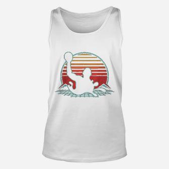 Water Polo Retro Vintage 80s Style Coach Player Gift Unisex Tank Top - Seseable