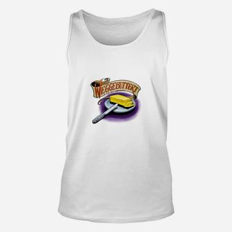 Weckebrot-Motiv Unisex TankTop, Witziges Weißes Tee für Butterbrot Fans - Seseable