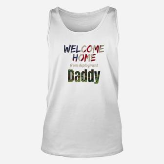 Welcome Home Daddy For Kids, dad birthday gifts Unisex Tank Top - Seseable