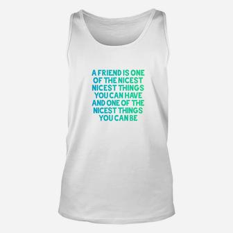 Wifes Gift For Daddy Father Gift Dad Son Daughter Unisex Tank Top - Seseable