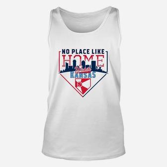 Wind Surge No Place Like Home Wichita Kansas Unisex Tank Top - Seseable