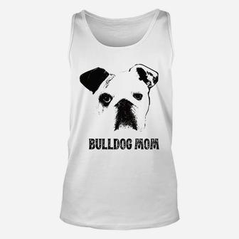 Womens Bulldog Mom English Bulldog Mom Unisex Tank Top - Seseable