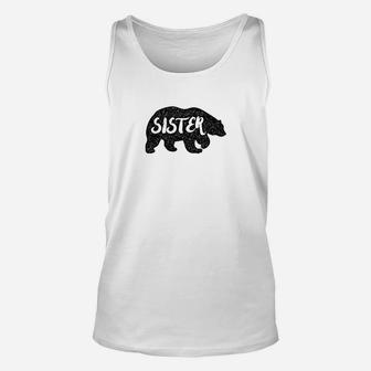 Womens Family Sister Bear Gifts Grandma Mothers Day Gift Tee Unisex Tank Top - Seseable