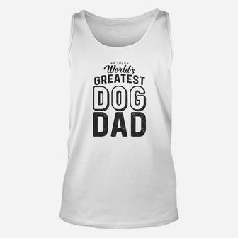 Worlds Greatest Dog Dads Unisex Tank Top - Seseable