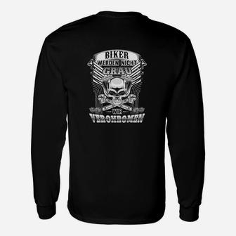 Biker Werden Nicht Grau Langarmshirts - Seseable