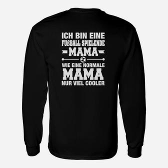 Cool Mama Fußball Langarmshirts, Stylisches Fußballmama Tee - Seseable