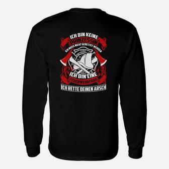 Feuerwehr Feuerwehrfrau Langarmshirts - Seseable