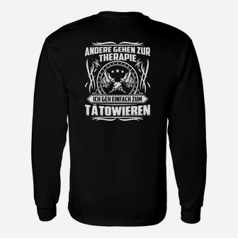 Ich Bin Einfach Zum Tatowieren Langarmshirts - Seseable