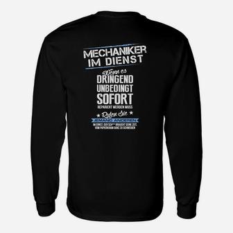 Mechaniker Rufen Sie Jemand Anderen Geschenk Langarmshirts - Seseable