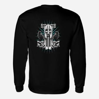 Mjölnir licht Rückseitendruck Langarmshirts - Seseable