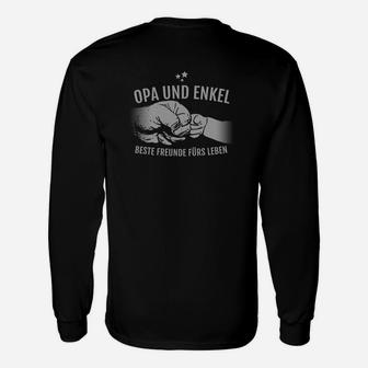 Opa und Enkel Beste Freunde Langarmshirts, Lebenslange Verbundenheit - Seseable