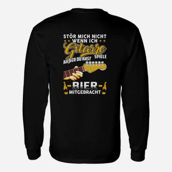 Stör Mich Nicht Wenn Ich Gitarre Langarmshirts - Seseable