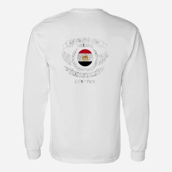 Exklusive Ägypten Therapie Retro Langarmshirts - Seseable