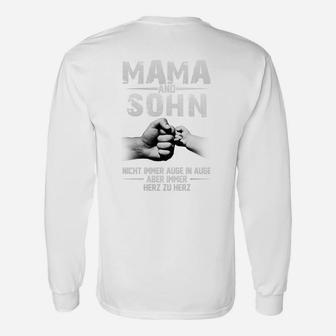 Murmutter Sohn Mama Und Sohn Langarmshirts - Seseable