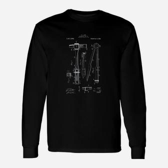 1920 Vintage Blacksmith Tool Long Sleeve T-Shirt - Seseable