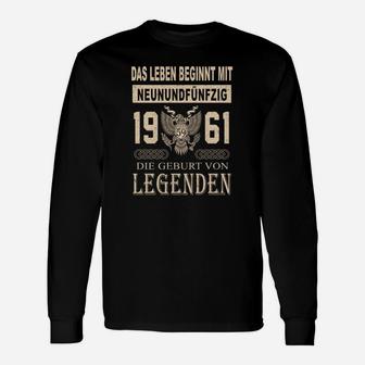 1961 Die Geburt Von Legenden Langarmshirts - Seseable