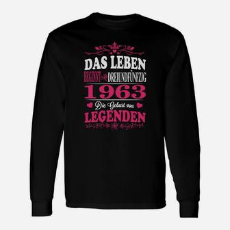 1963 Das Leuben Legenden Langarmshirts - Seseable