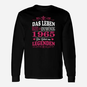 1965 Das Leuben Legenden Langarmshirts - Seseable
