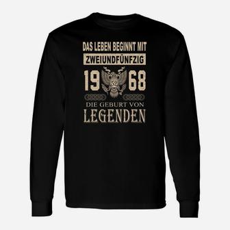 1968 Die Geburt Von Legenden Langarmshirts - Seseable