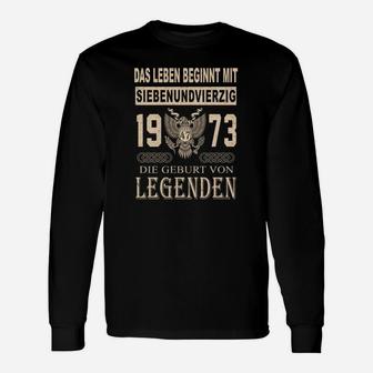 1973 Die Geburt Von Legenden Langarmshirts - Seseable