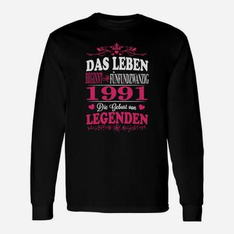 1991 Das Leuben Legenden Langarmshirts - Seseable