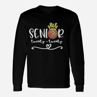2020 Graduating Class Senior Basketball College High School Long Sleeve T-Shirt - Seseable