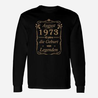 45. August 1973 Die Geburt Von Legenden Langarmshirts - Seseable