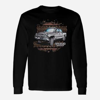 4x4 Chevy Truck T-shirt Long Sleeve T-Shirt - Seseable