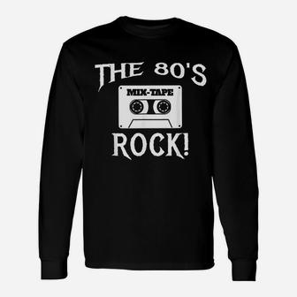 The 80s Rock Cassette Tape Retro Music Lovers Long Sleeve T-Shirt - Seseable