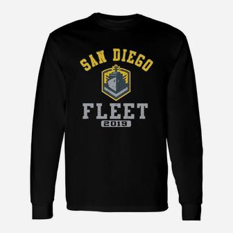 Aaf 2019 San Diego Fleet Long Sleeve T-Shirt - Seseable