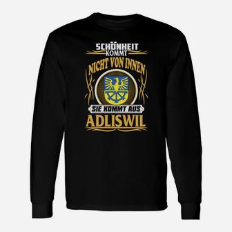 Adliswil Stolz Langarmshirts - Schönheit aus Adliswil, Einzigartiges Design - Seseable