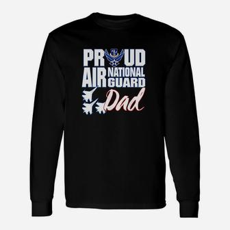 Air National Guard Dad Usa Air Force Military Long Sleeve T-Shirt - Seseable