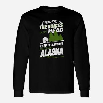 Alaska Shirt T-shirt Long Sleeve T-Shirt - Seseable