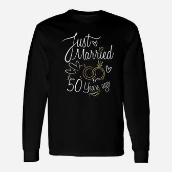 Anniversary Idea 50 50 Year Of Marriage Long Sleeve T-Shirt - Seseable