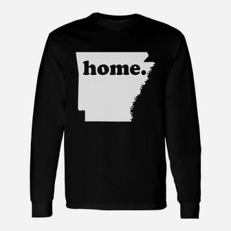 Arkansas Home Long Sleeve T-Shirt - Seseable