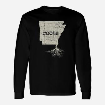 Arkansas-roots-shirt Long Sleeve T-Shirt - Seseable