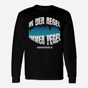 Audiopreneur Immer Pegel Langarmshirts - Seseable