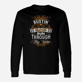 Austin Shirt, Austin Name, Austin Name Shirt Long Sleeve T-Shirt - Seseable